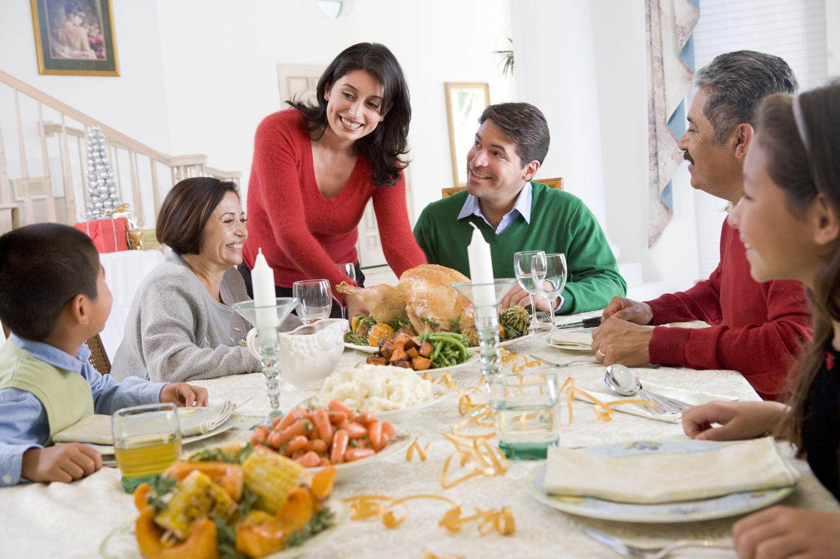 a family supper a family supper